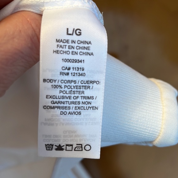 Dynamite white top size L - Picture 4 of 4